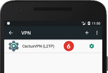 How to set up L2TP VPN on Android Marshmallow: Step 8