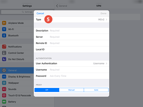 How to set up L2TP VPN on iPad | VPN Setup Tutorials