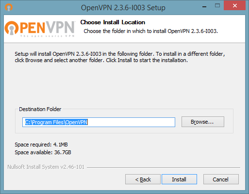 instal the new for windows OpenVPN Client 2.6.6