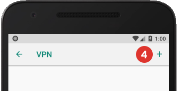 How to set up PPTP VPN on Android Oreo: Step 4