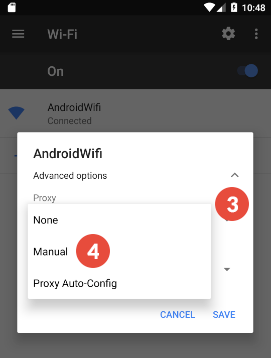 How to Set Up Proxy on Android Mobile Network - CactusVPN