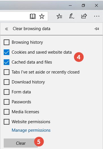  How To Clear Cache And Cookies On Edge CactusVPN