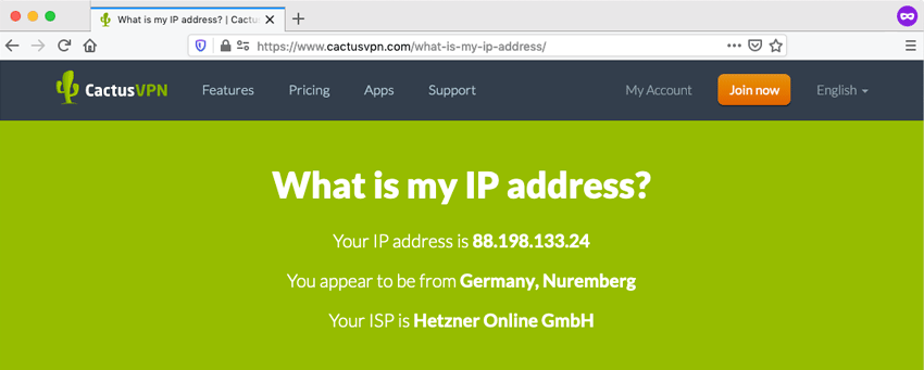 germany ip address