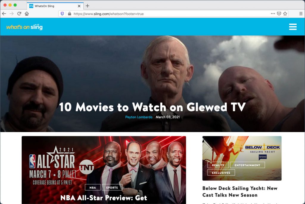 does sling tv work with hola vpn