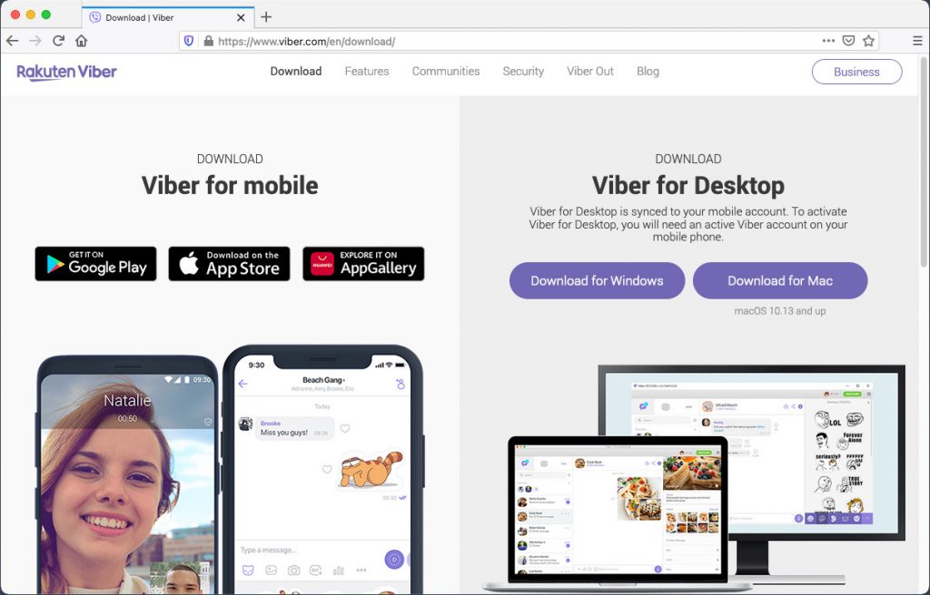 how to use viber on 2 devices